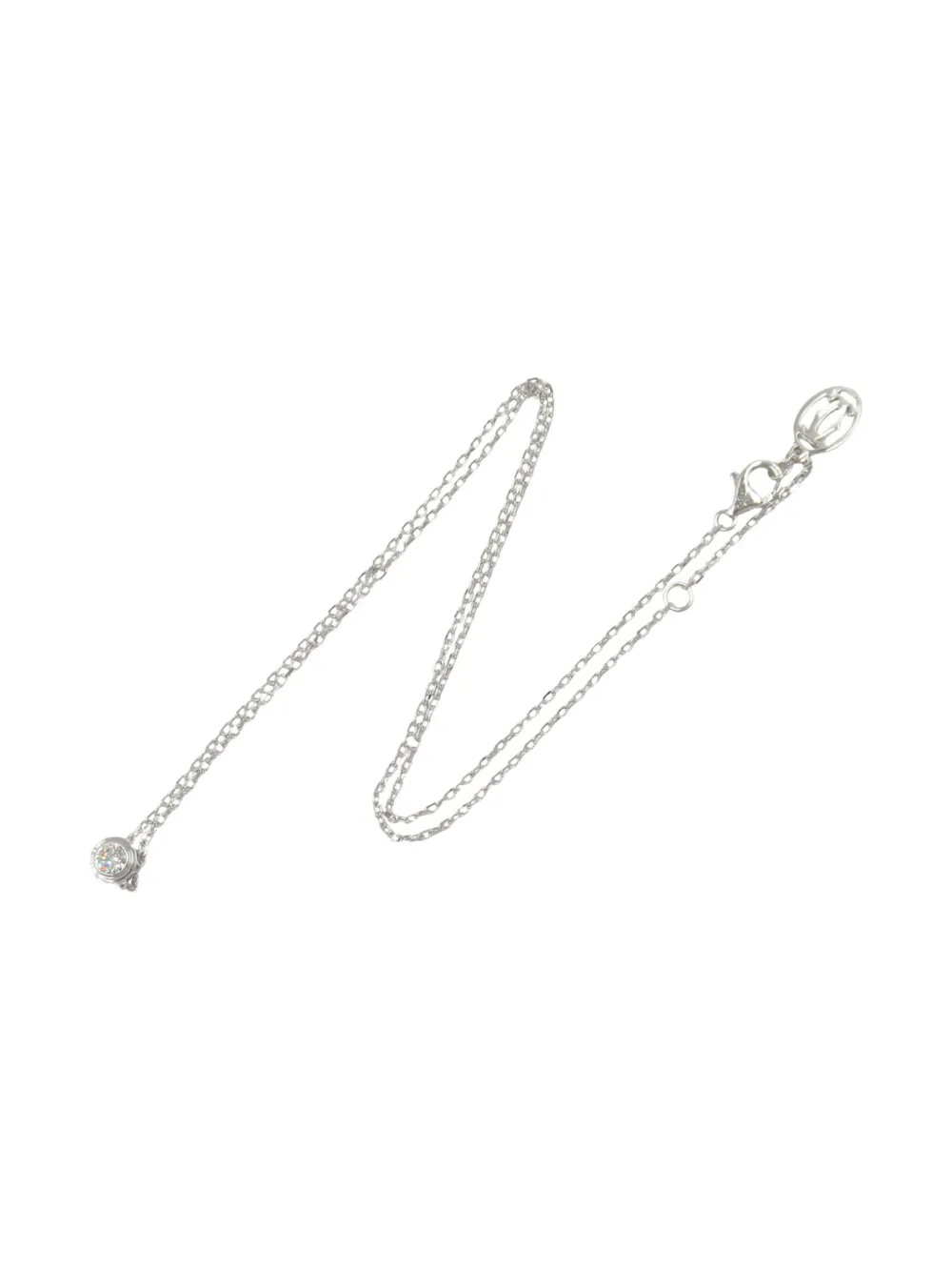 Cartier 2010s Legend LM ダイヤモンド ネックレス 18Kホワイトゴールド Cartier 2010s Legend LM ダイヤモンド ネックレス 18Kホワイトゴールド