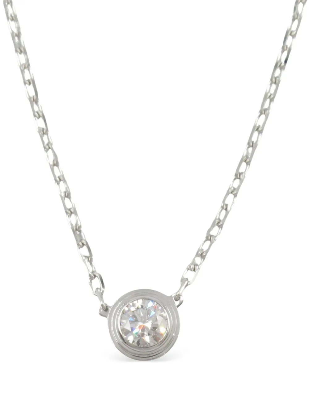 Cartier 2010s 18K white gold Legend LM diamond necklace | Image 2