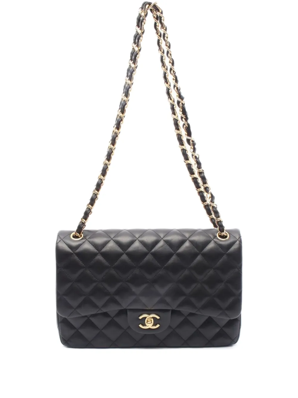 CHANEL Pre-Owned 2018 large Decamatelassé 30 Classic shoulder bag - CHANEL Pre-Owned 2018 large Decamatelassé 30 Classic shoulder bag -