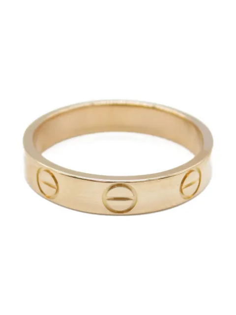 Cartier 18K rose gold mini Love ring