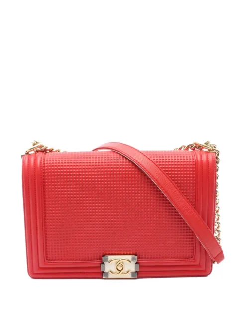 CHANEL Pre-Owned 2013-2014 Boy Large  shoulder bag