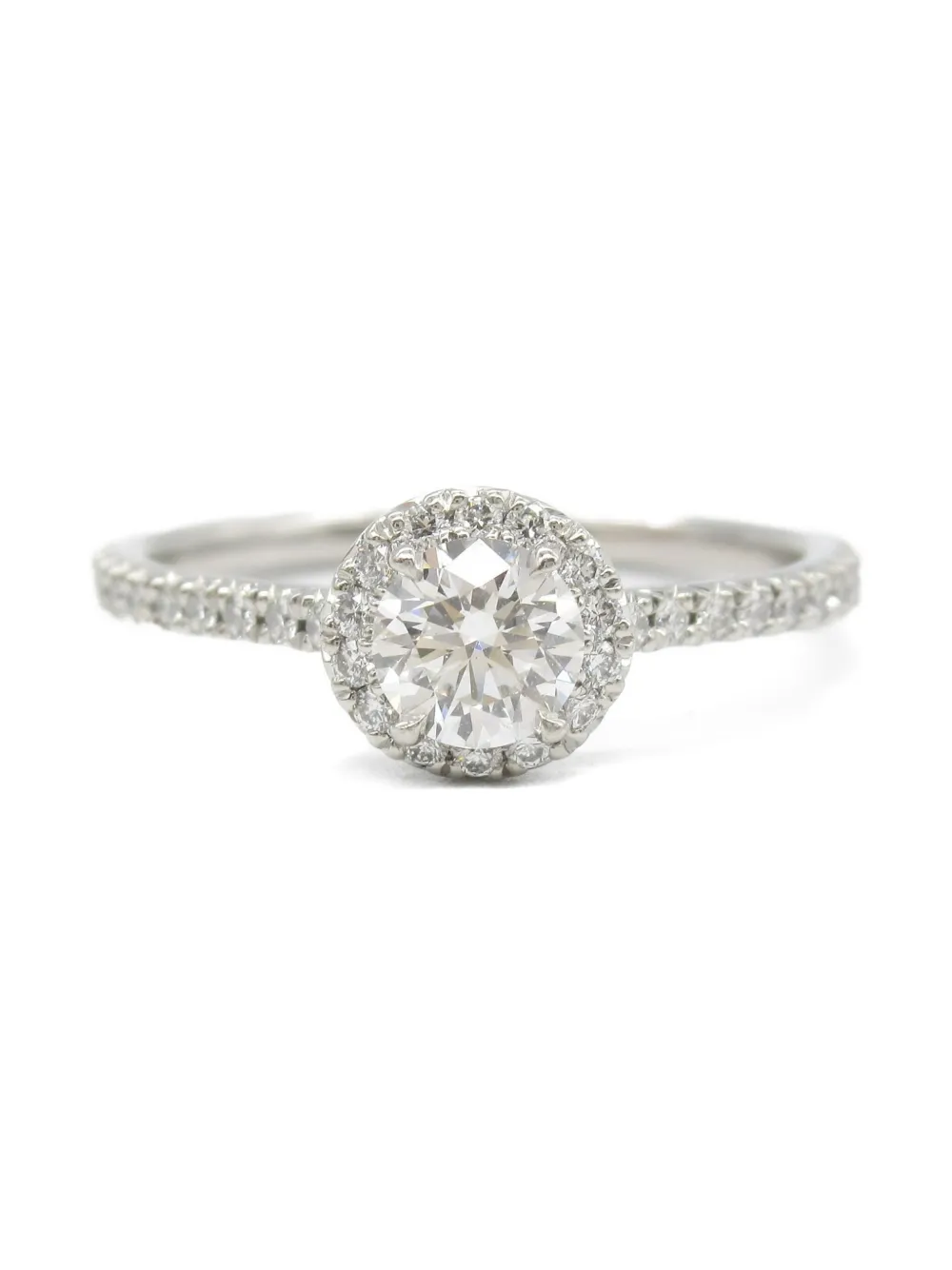 Tiffany & Co. Pre-Owned 2010 platinum Solstring diamond ring | Silver | Image 1