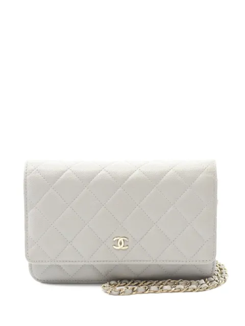 CHANEL Pre-Owned 2021 matelasse chain wallet