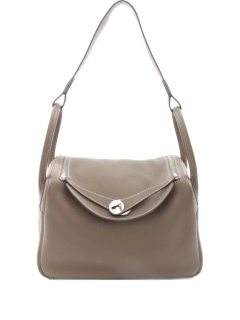 Hermès Pre-Owned 2018 Lindy 30 clemence-leather shoulder bag