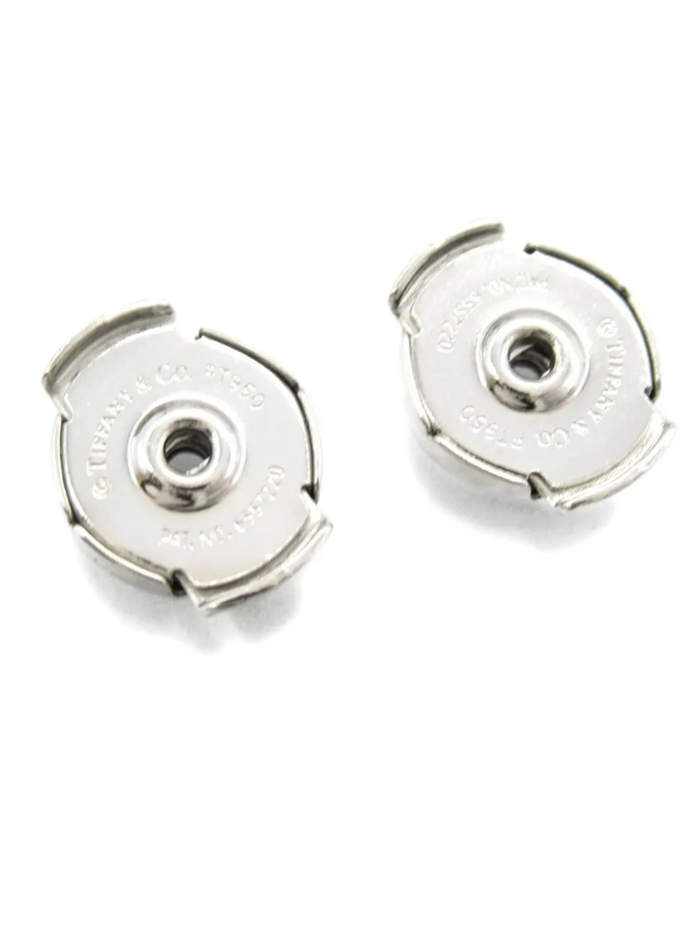 Tiffany & Co. Pre-Owned 2010s Platinum tanzanite and diamond Halo earrings | Image 2