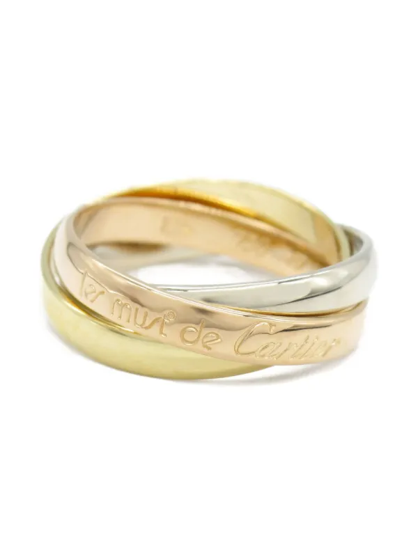 Cartier 2010 18kt Yellow Gold Trinity Ring Gold FARFETCH MY