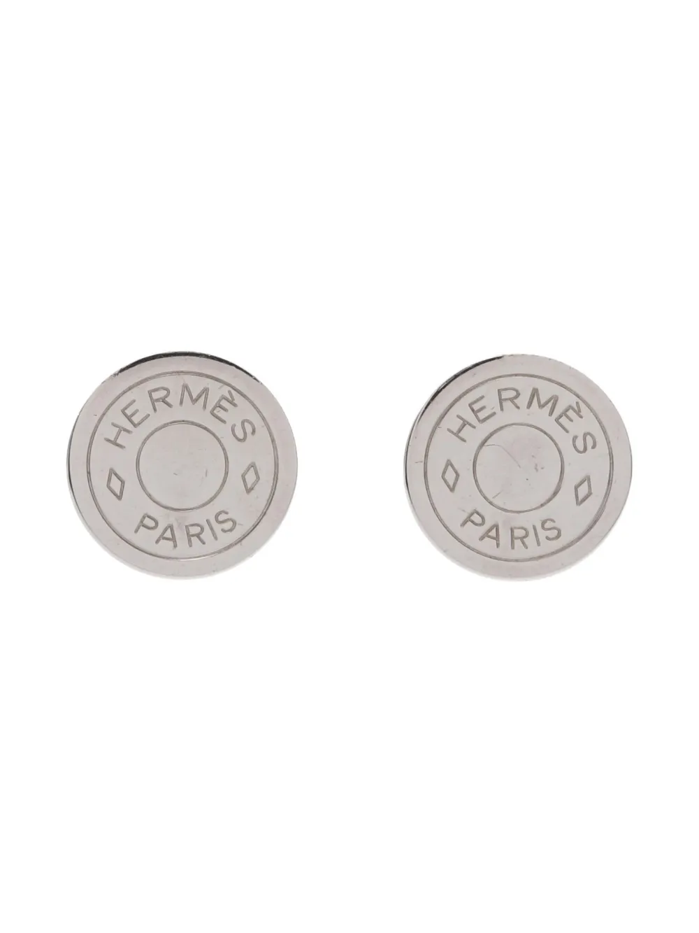 2010s round clip-on earrings
