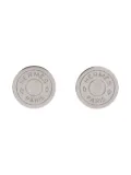 Hermès Pre-Owned 2010s round clip-on earrings - Silver