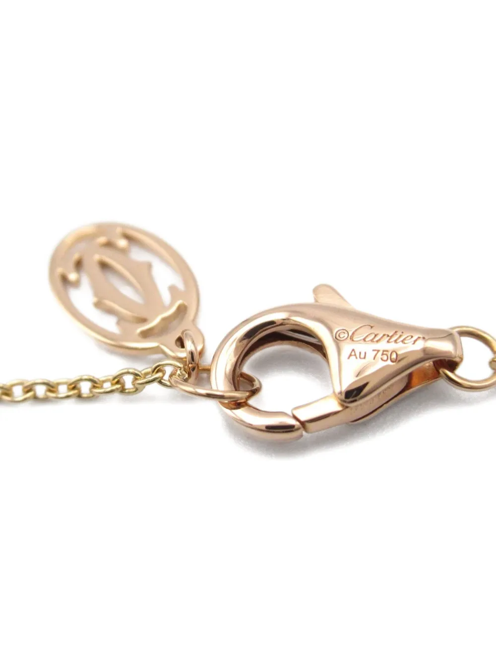 2010 18kt rose gold Clash de Cartier necklace