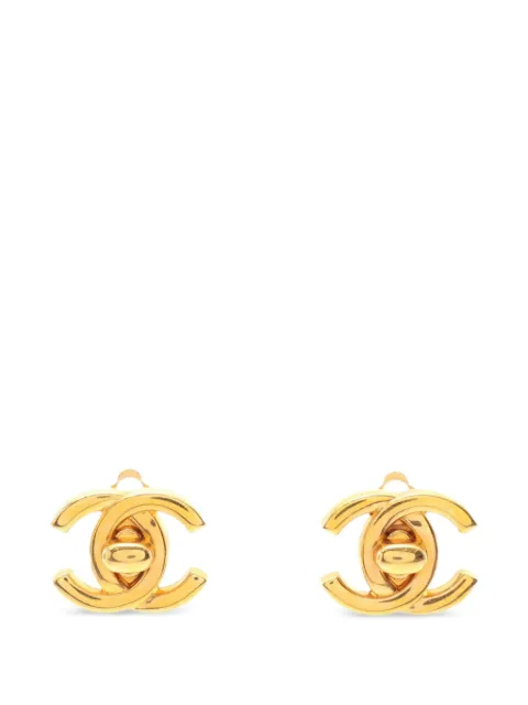 CHANEL Pre-Owned 1986-1988 Coco Mark earrings