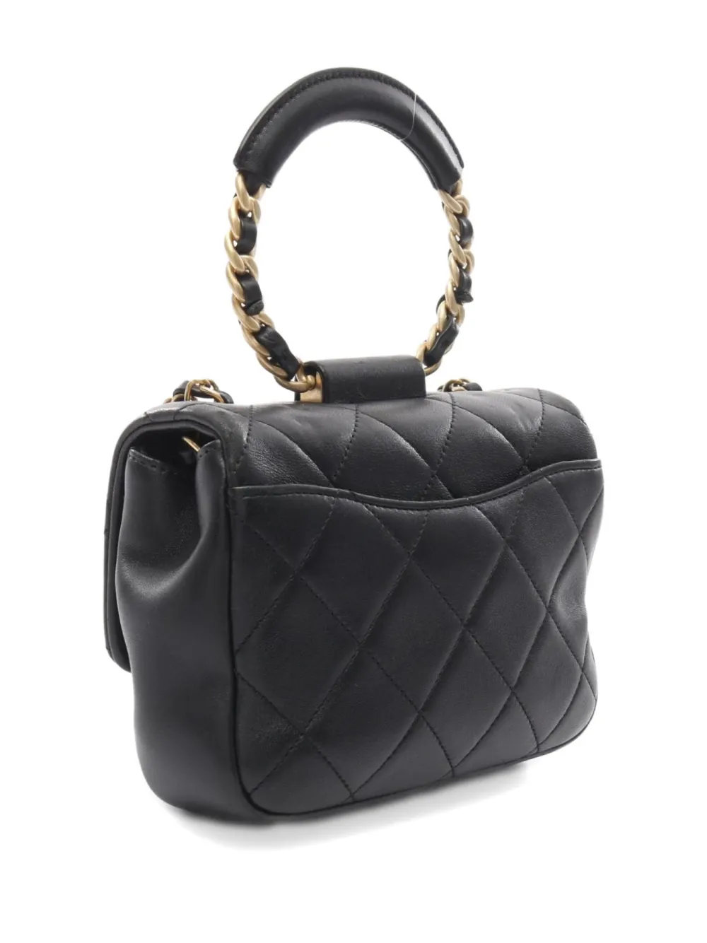CHANEL Pre-Owned 2019 quilted lambskin chain handbag | Pre-Owned | Image 2