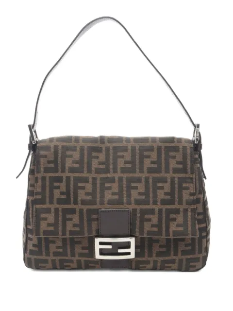 Fendi Pre-Owned 2010's 맘마 버킷 모노그램 숄더 백