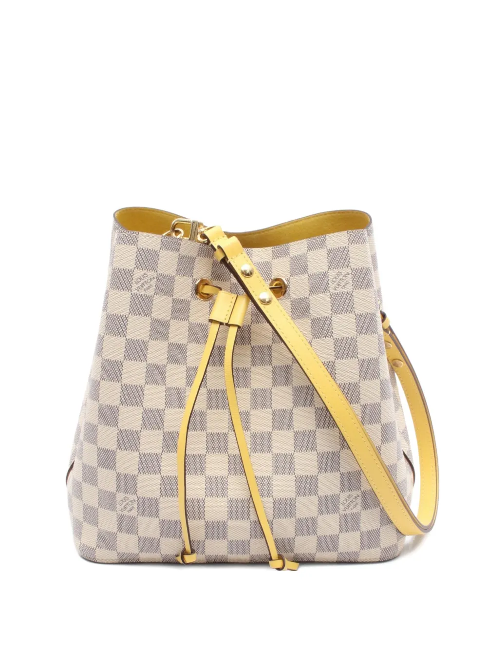 Louis Vuitton Pre-Owned 2019 ダミエ アズール パイナップル ショルダーバッグ - ニュートラル Louis Vuitton Pre-Owned 2019 ダミエ アズール パイナップル ショルダーバッグ - ニュートラル