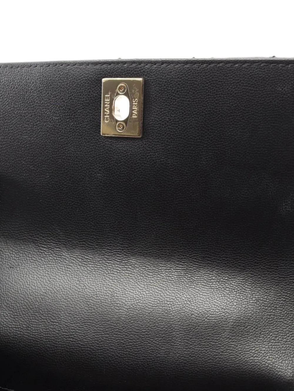 Pre-owned Chanel 2021-2022 Extra-small Coco Handle Quilted-lambskin Satchel Bag In Black
