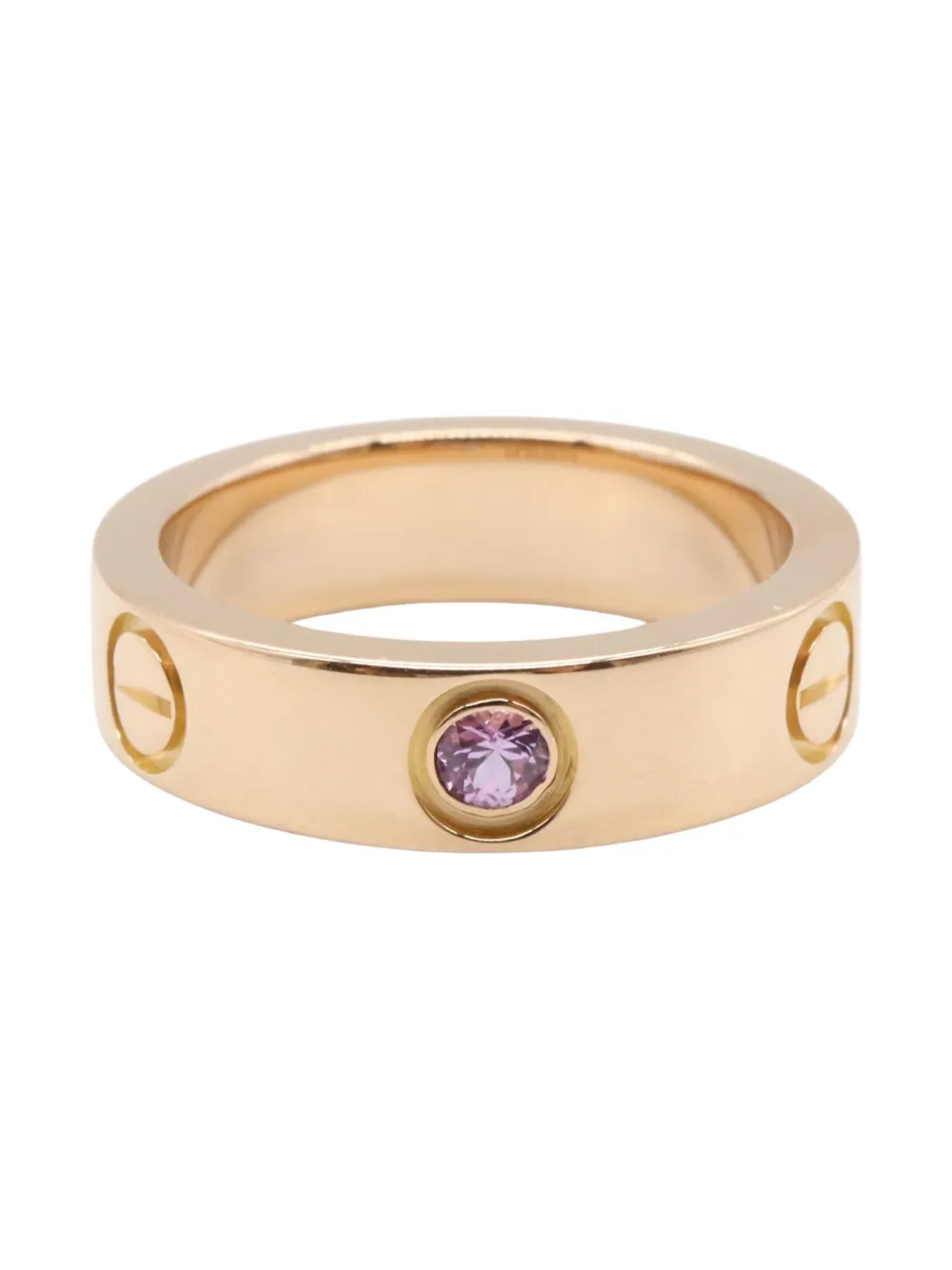 Cartier 2010 サファイア リング 18Kローズゴールド - ピンク Cartier 2010 サファイア リング 18Kローズゴールド - ピンク