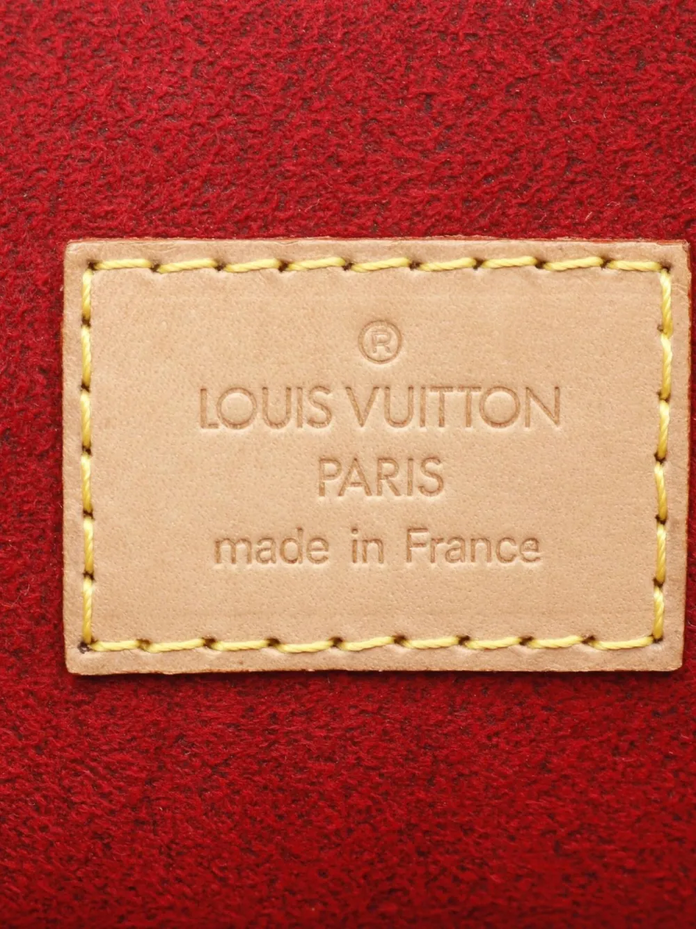 Pre-owned Louis Vuitton 2004 Kusan Gm Monogram Leather Shoulder Bag In Brown
