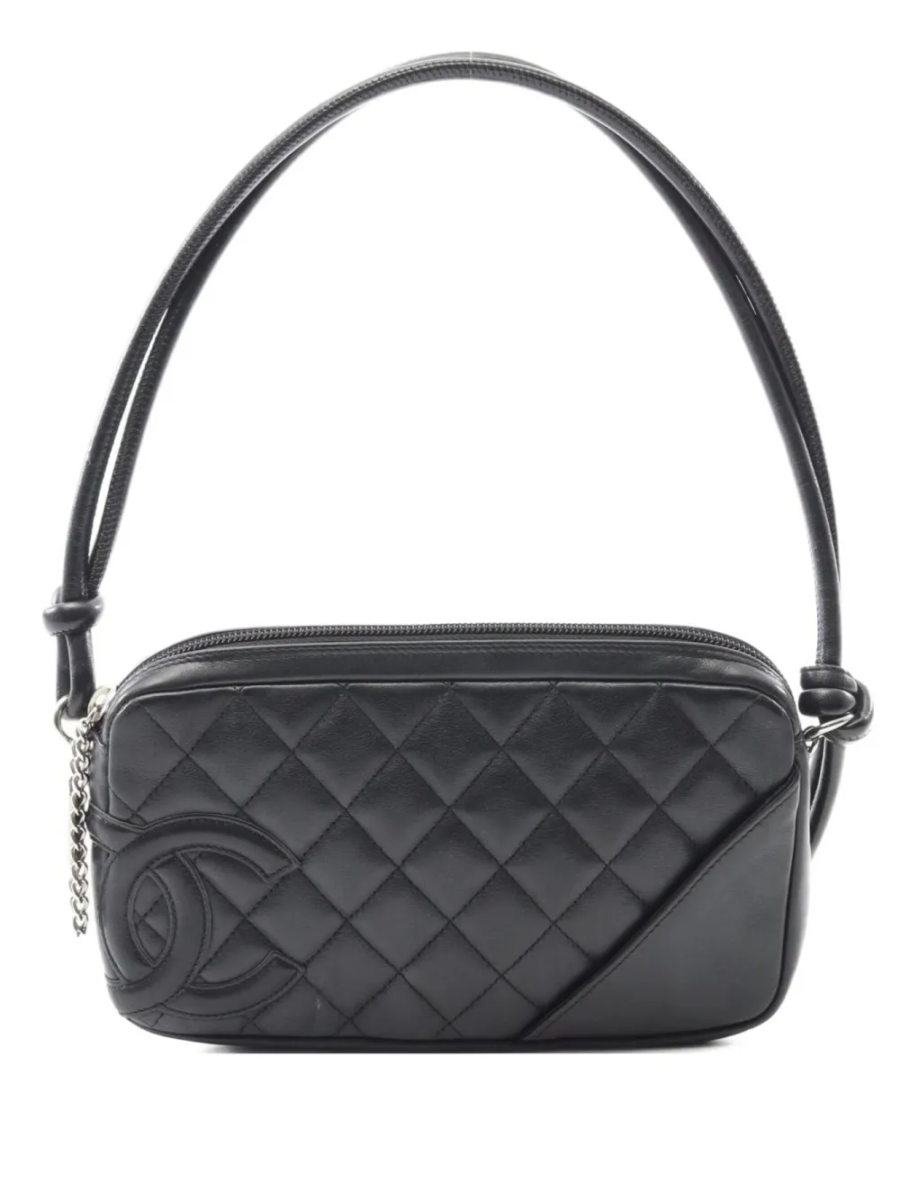 Pre-owned Chanel 2004-2005 Cambon Line Tote Bag In Black