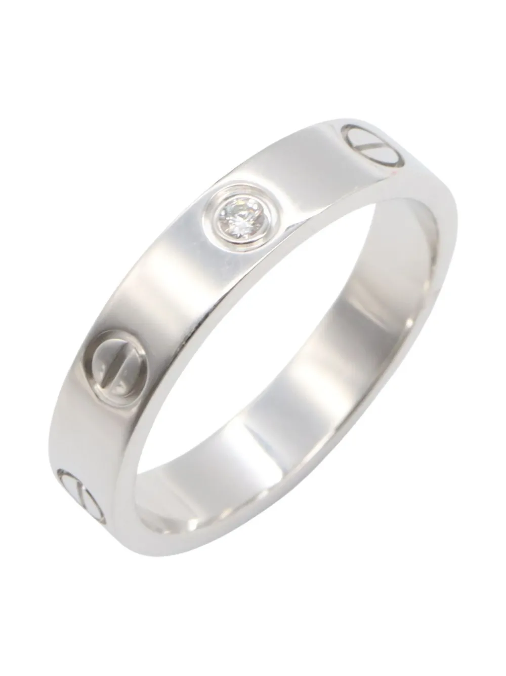 Cartier 2010 18kt white gold Love ring | Pre-Owned | Image 2