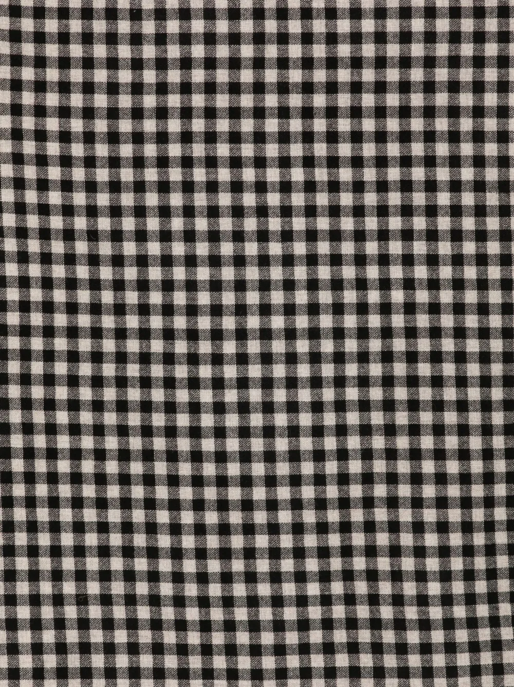 Daniela Gregis Wollen sjaal met gingham ruit - Zwart