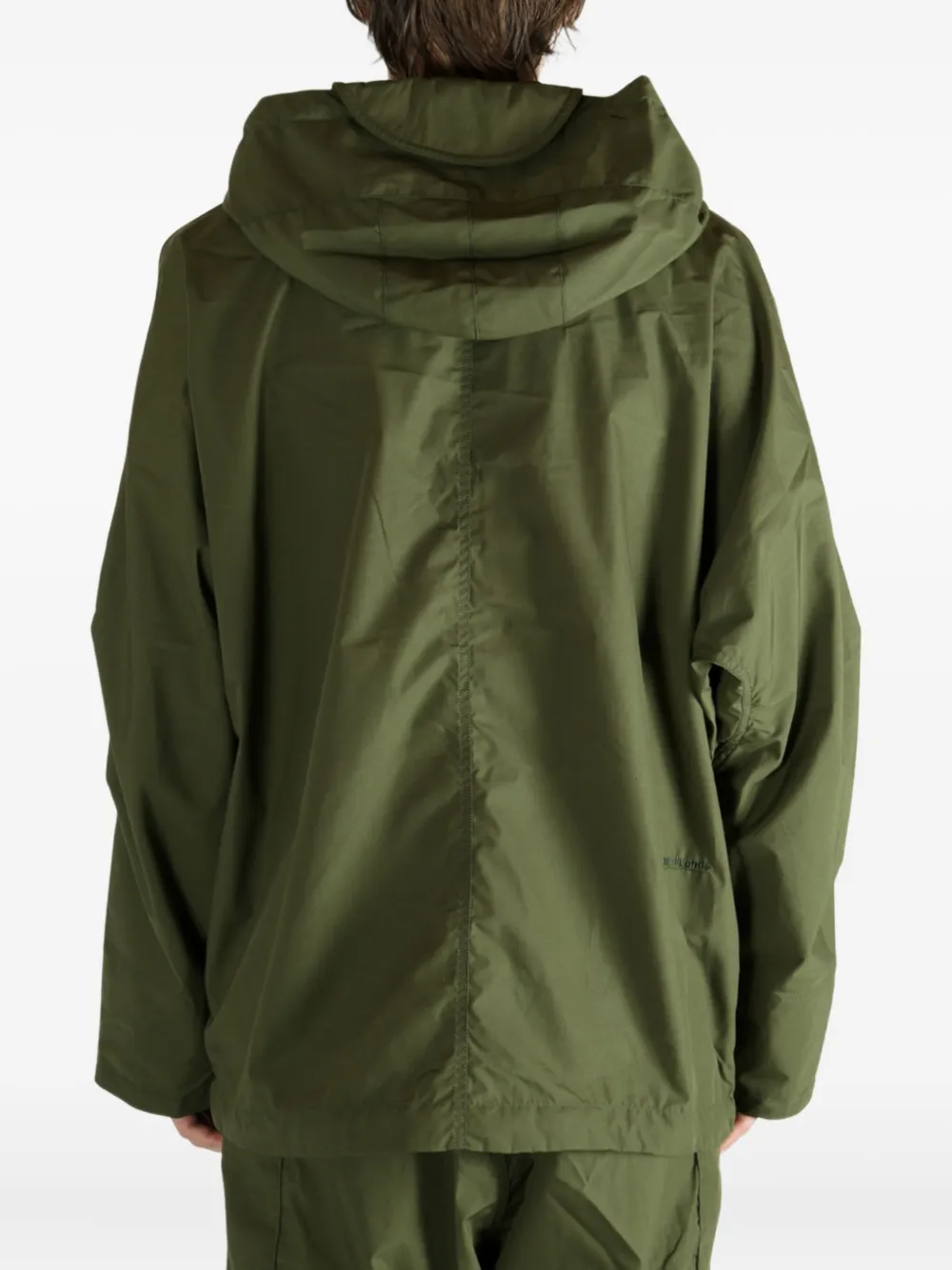 Nanamica hooded jacket Groen
