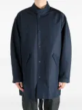 Nanamica snap-fastening patch-pocket coat - Blue