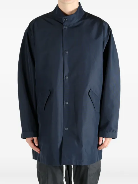 Nanamica snap-fastening patch-pocket coat