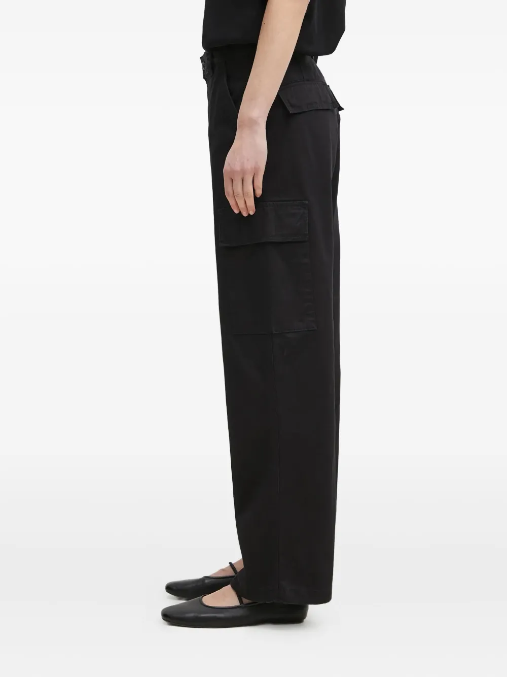 Carhartt WIP Broek met cargozak Zwart