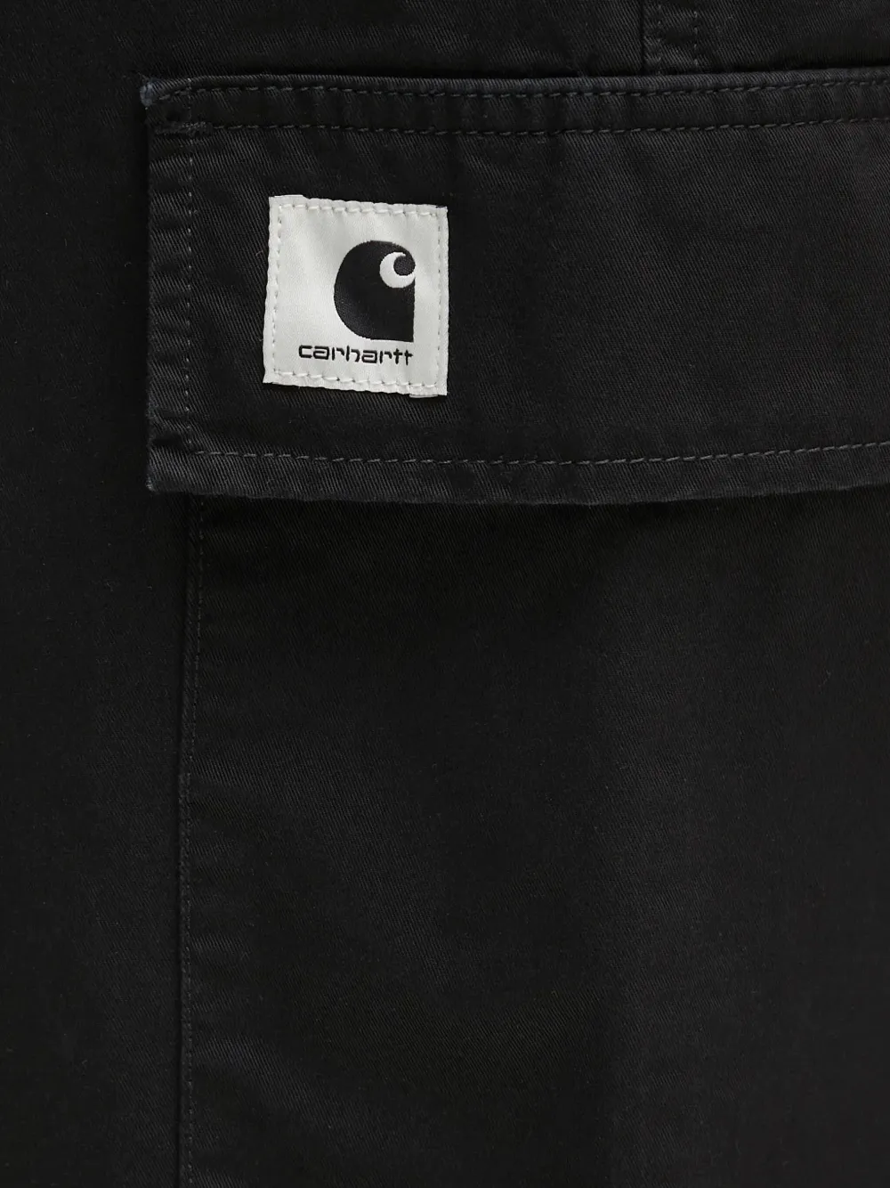 Carhartt WIP Broek met cargozak Zwart