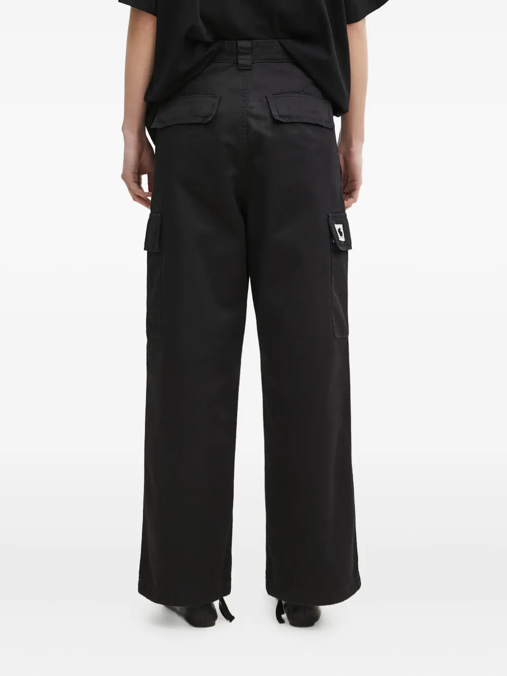 Carhartt WIP Broek met cargozak Zwart
