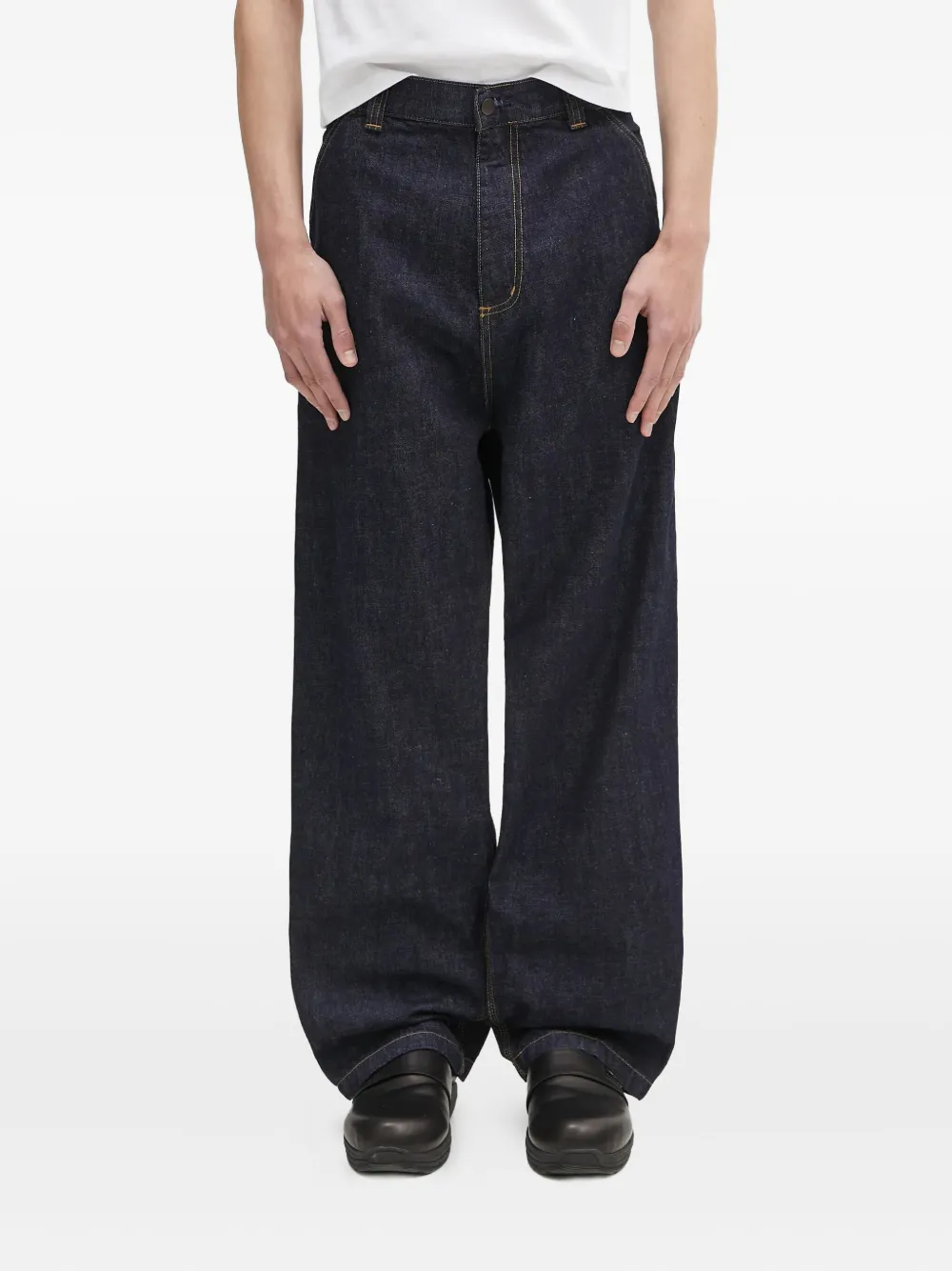 Carhartt WIP Katoenen jeans Blauw