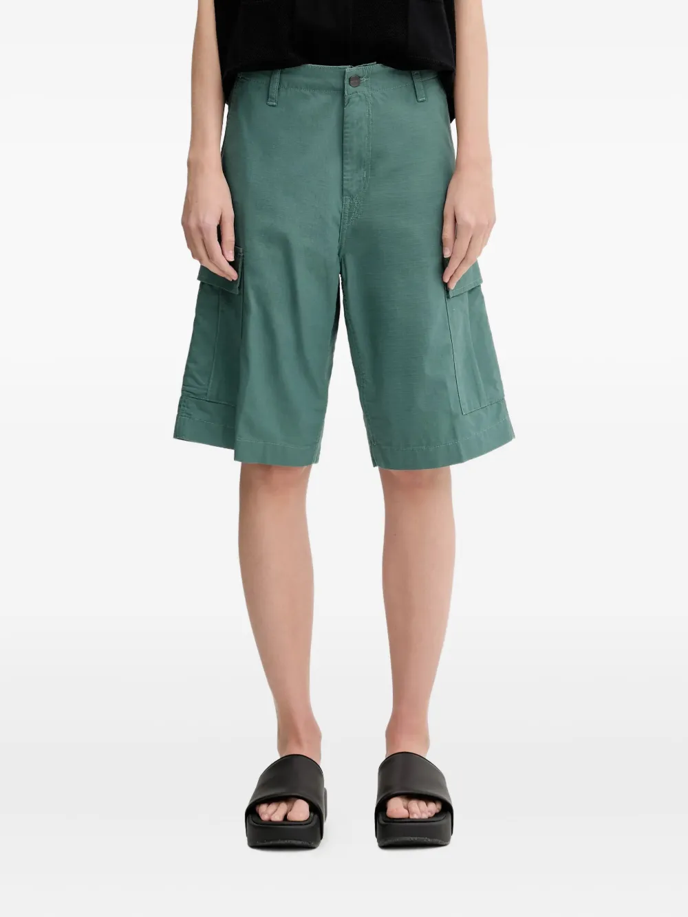 Carhartt WIP cargo-pocket shorts Groen