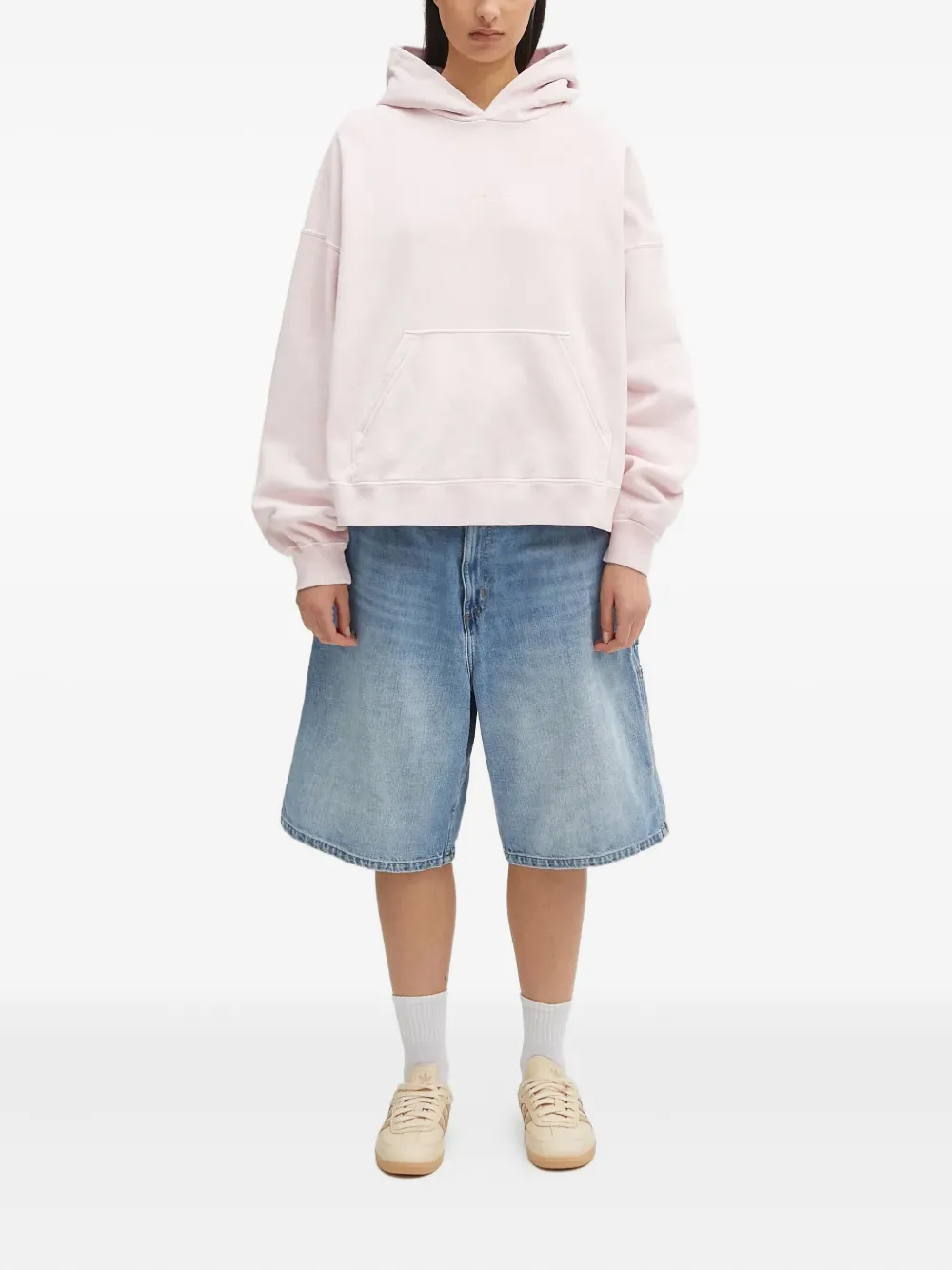 Carhartt WIP Brandon utility-pocket denim shorts Blauw