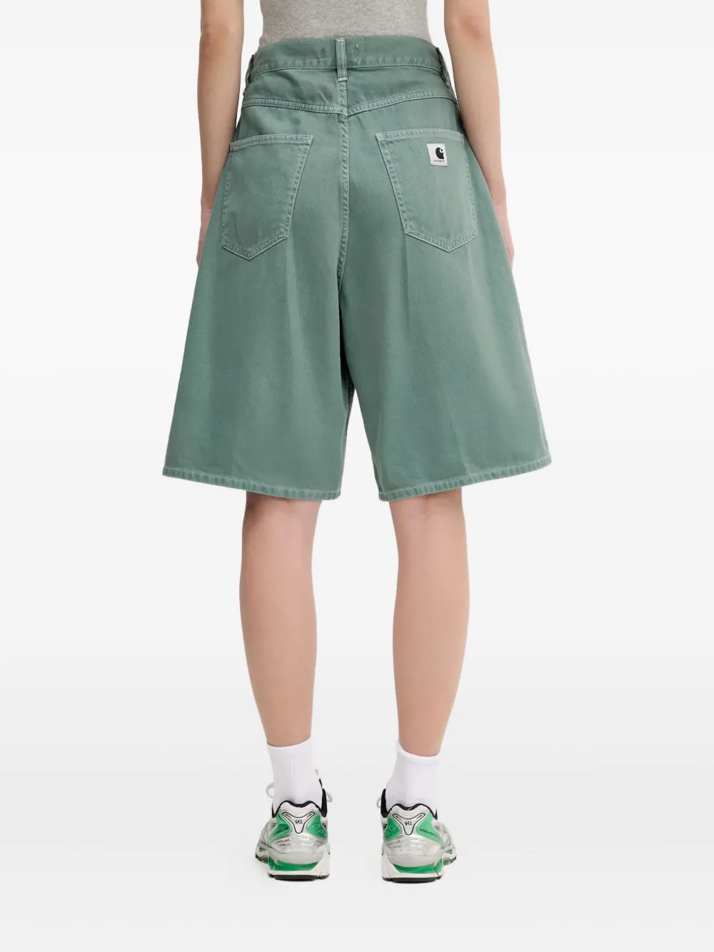 Carhartt WIP Brandon high waist shorts Groen
