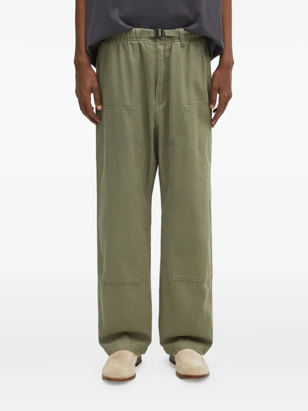 Carhartt WIP Crawford elasticated-waist trousers | Green | Image 1