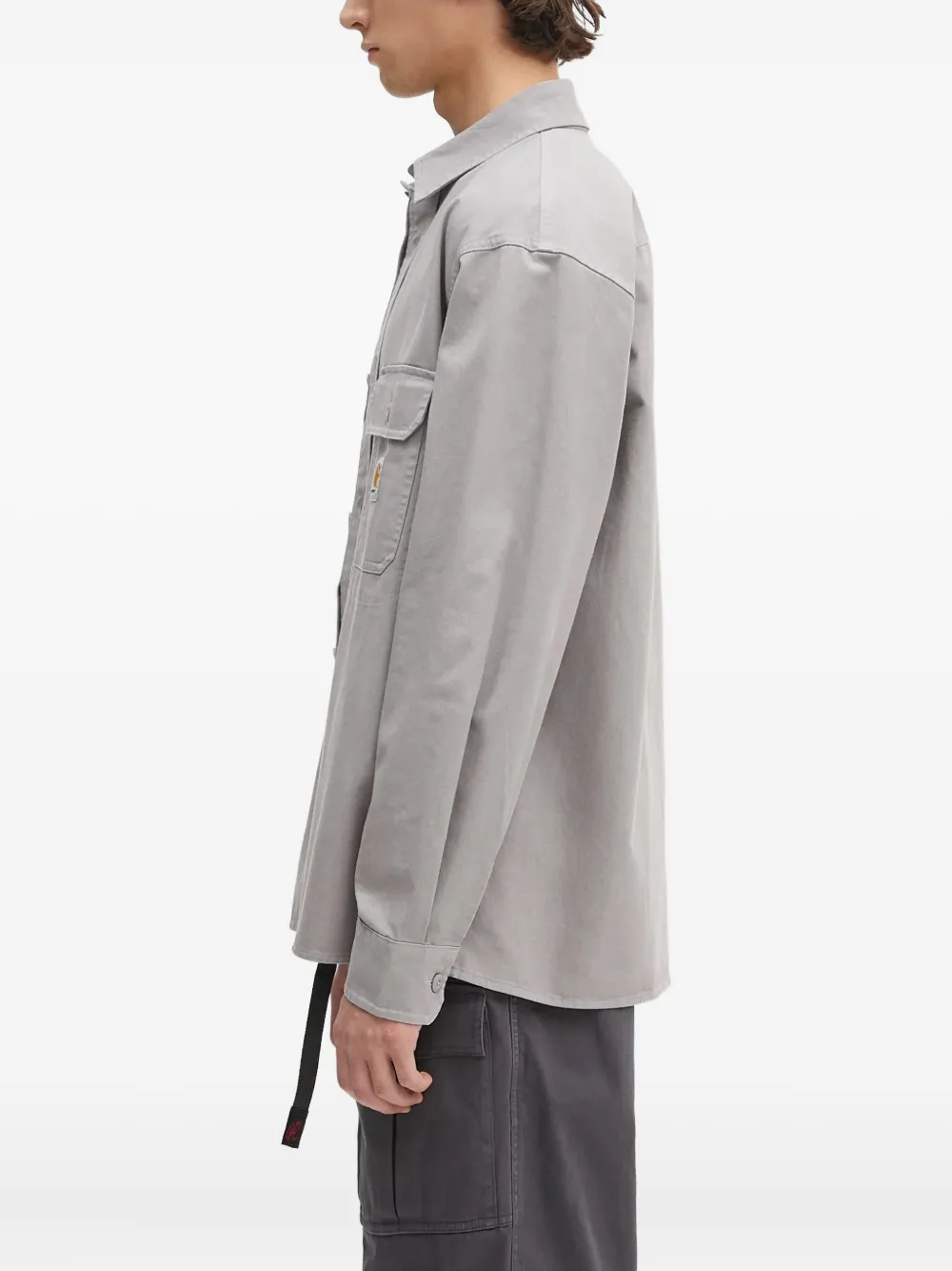 Carhartt WIP Reno pocket-detail shirt Grijs
