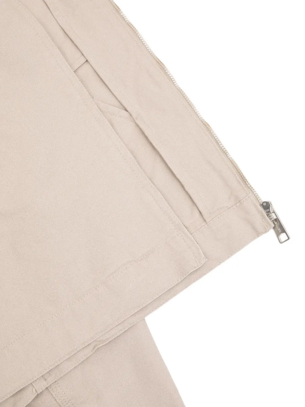 Carhartt WIP Dayton zip-front pocket jacket Beige