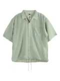 Nanamica short-sleeve button-down shirt - Green