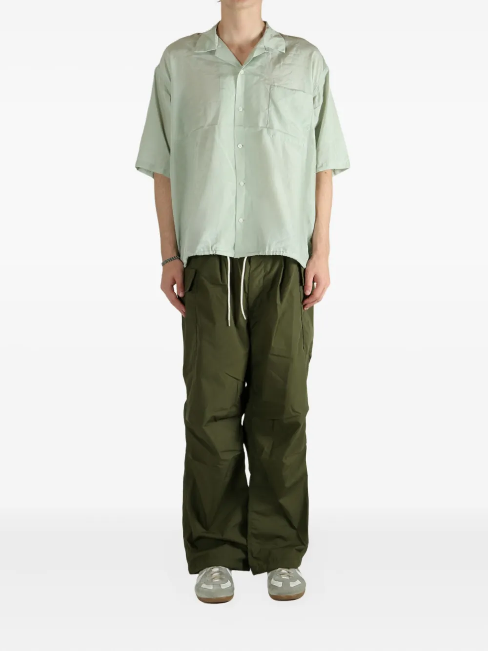 Nanamica short-sleeve button-down shirt | Image 2