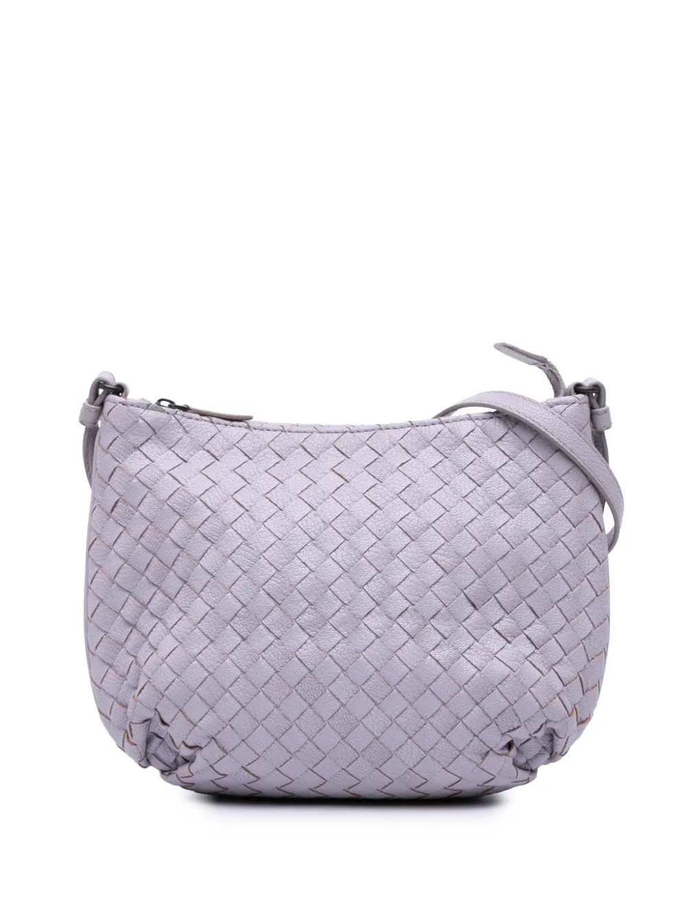 Bottega Veneta Pre-Owned 2012-2025 Cervo Intrecciato crossbody bag | Purple | Image 1