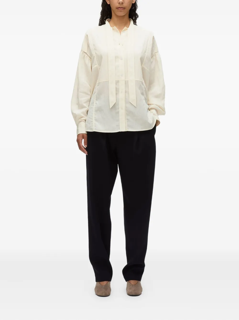3.1 Phillip Lim tie-neck puff-sleeve shirt | Blouses | Image 2