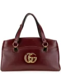Gucci Pre-Owned 2016-2025 Large Leather Arli shoulder bag - Red