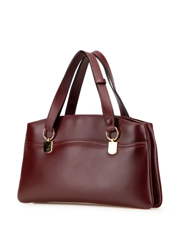 Gucci Pre-Owned 2016-2025 ラージ レザー アリー ショルダーバッグ 