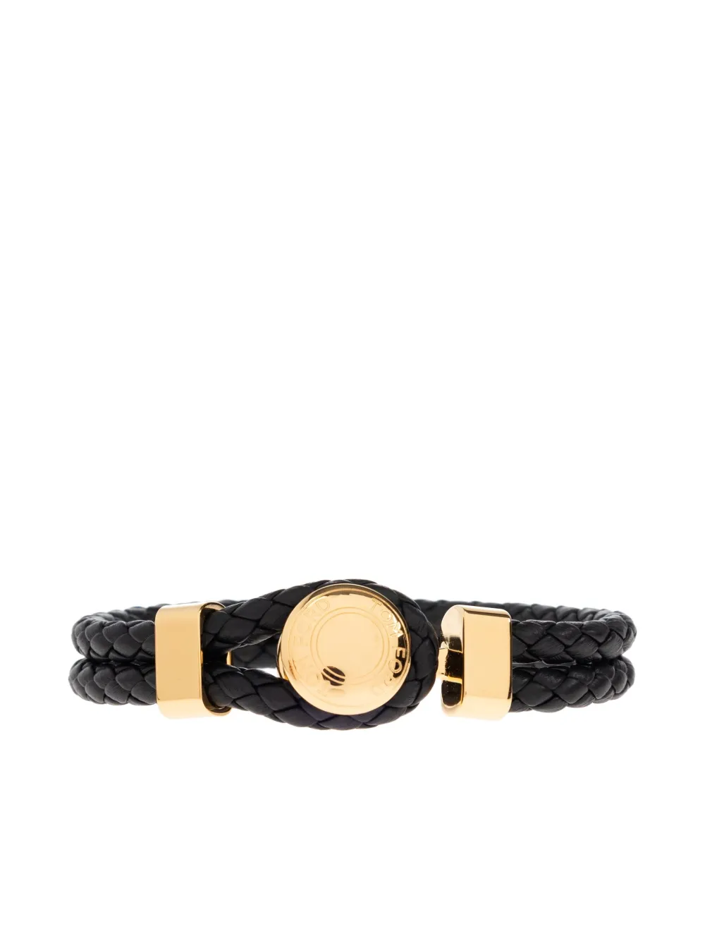 braided-leather bracelet
