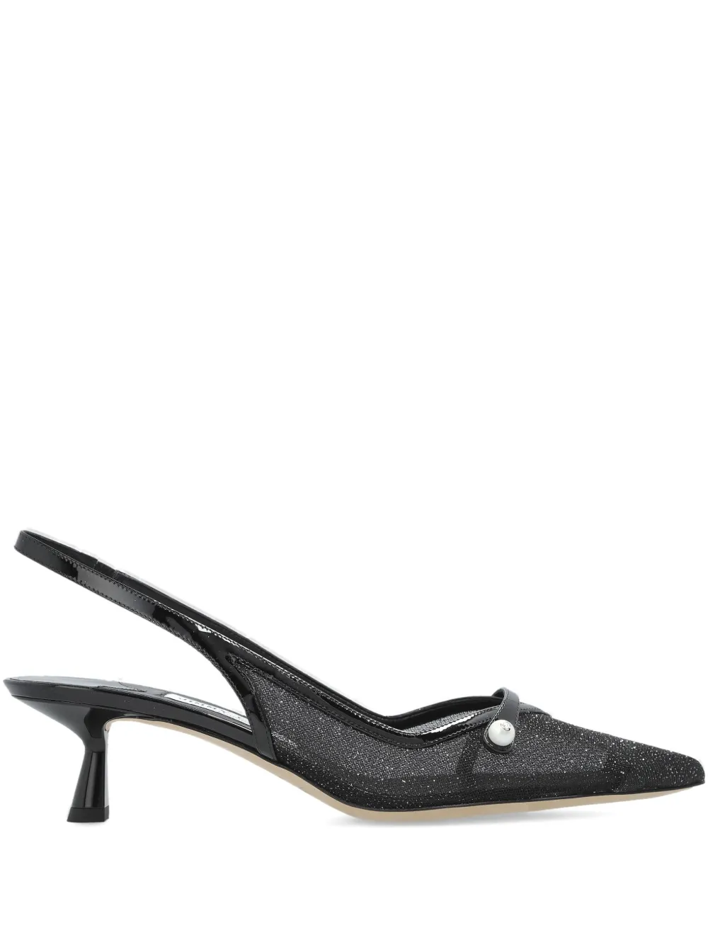 Jimmy Choo 45mm Amita slingback pumps Black