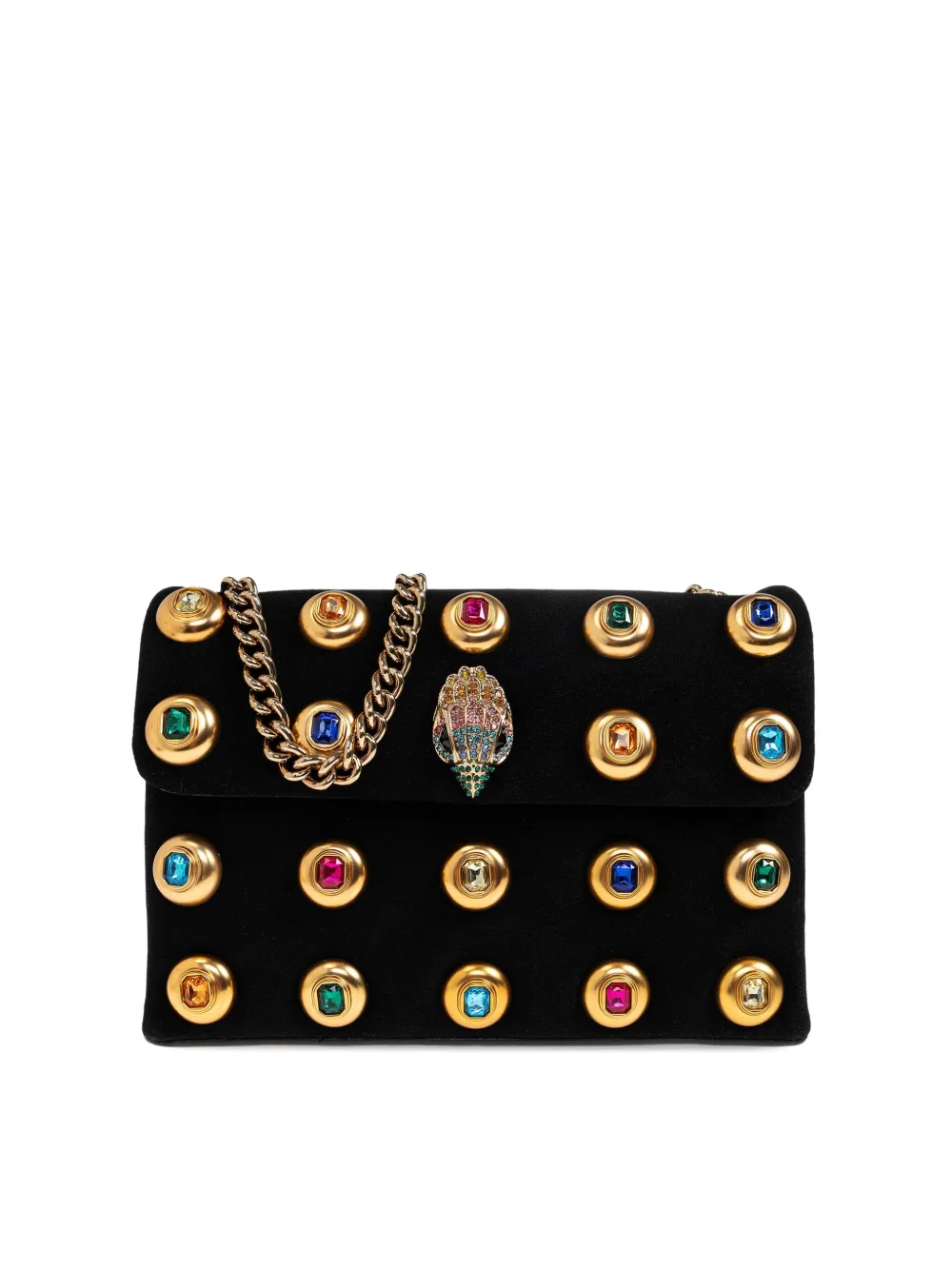 Kurt Geiger London gem-embellishment shoulder bag - Nero