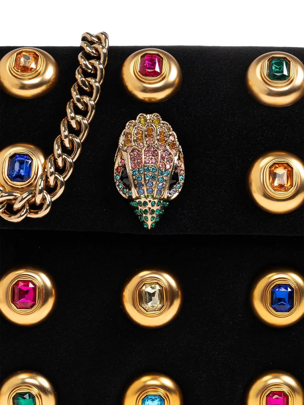 Kurt Geiger London Schoudertas verfraaid met edelstenen Zwart