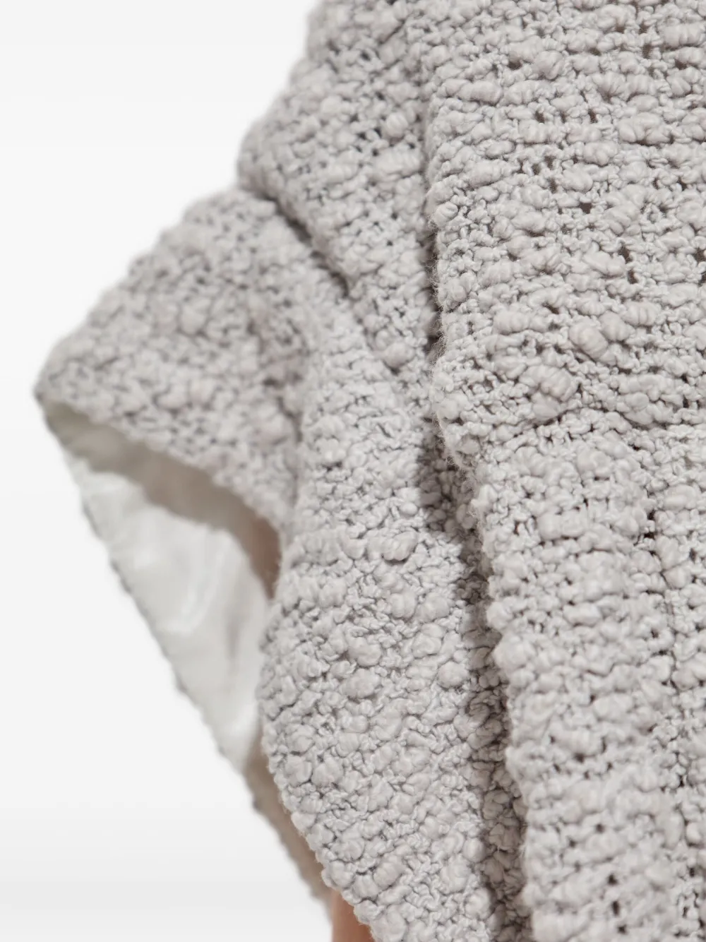 IRO Samyra textured button-fastening shirt Grijs