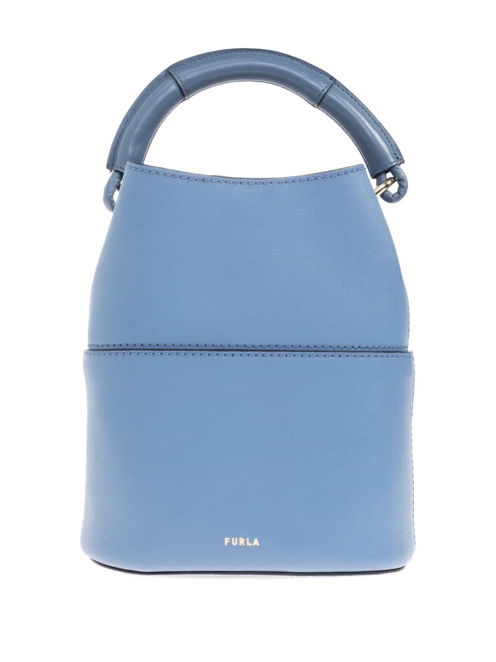 Furla Sfera leren shopper Blauw