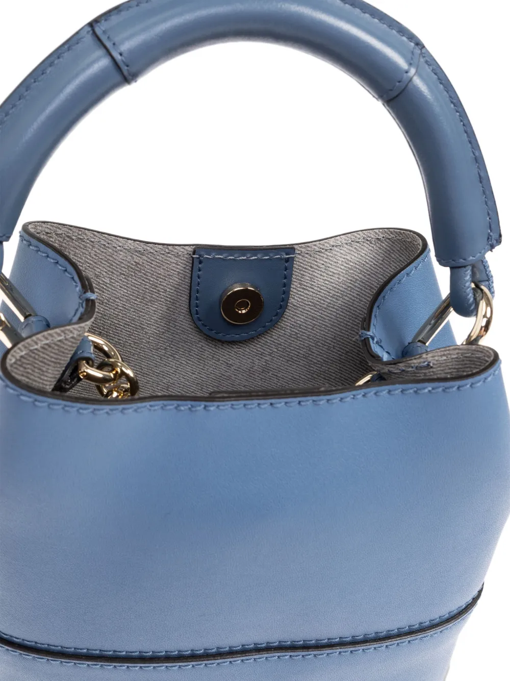 Furla Sfera leren shopper Blauw
