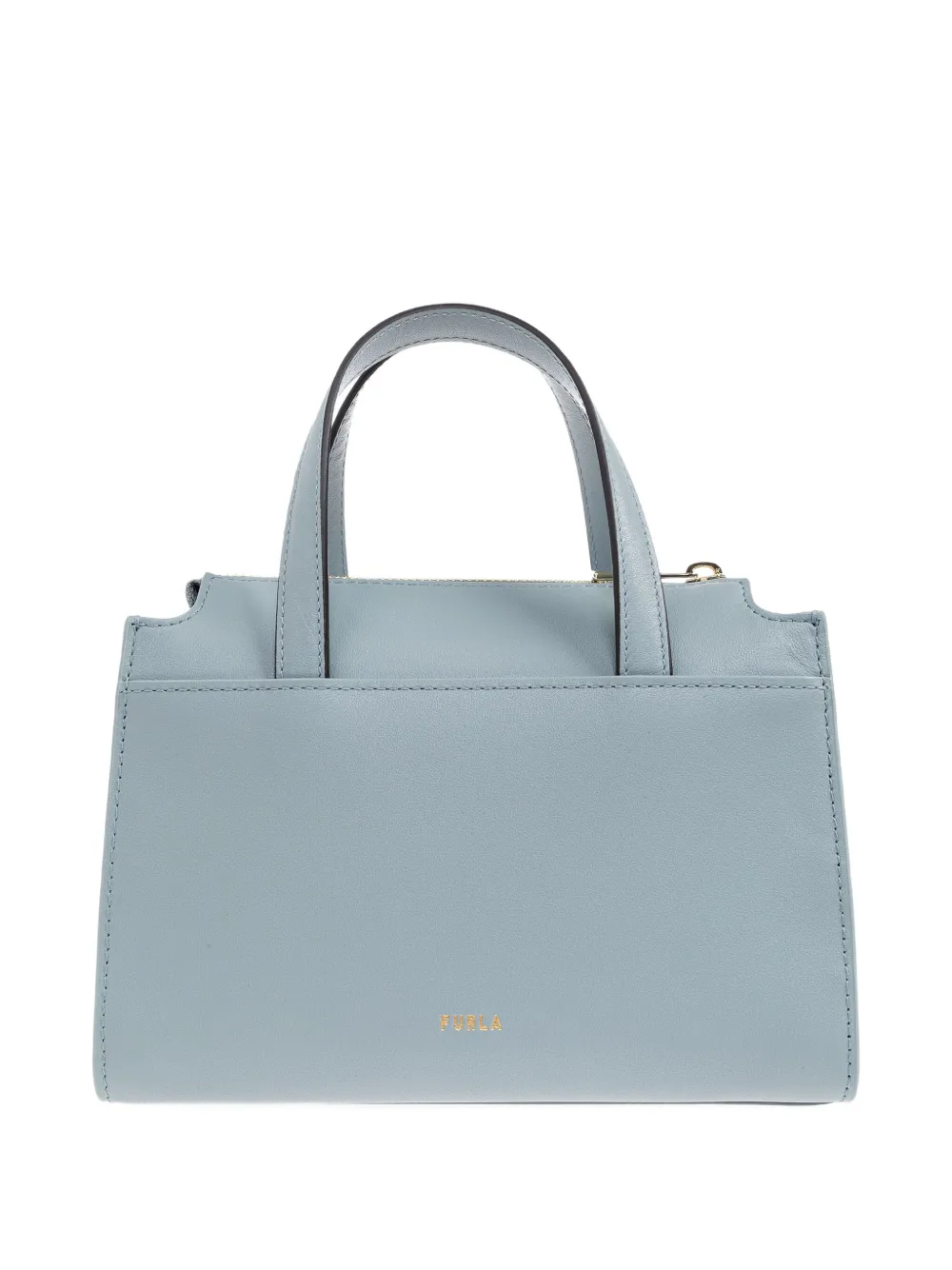 Furla Nuvola leather tote bag Blauw